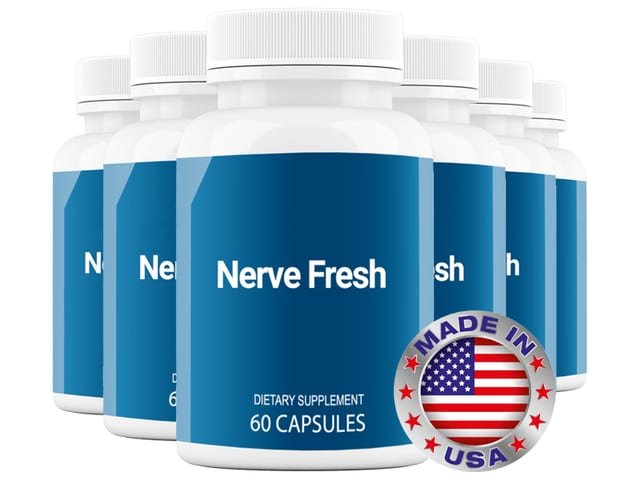 Six bottles of Nerve Fresh, about a 180-day supply